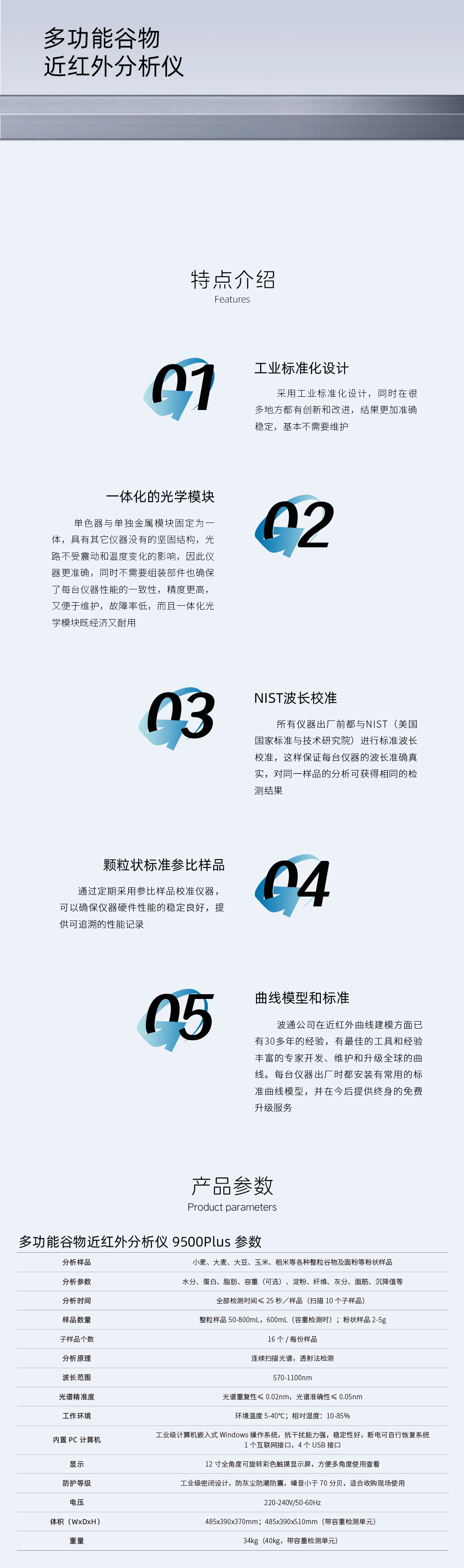 多功能谷物近紅外分析儀Inframatic-9500Plus-詳情頁.jpg